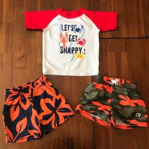 Baby boy swim bundle